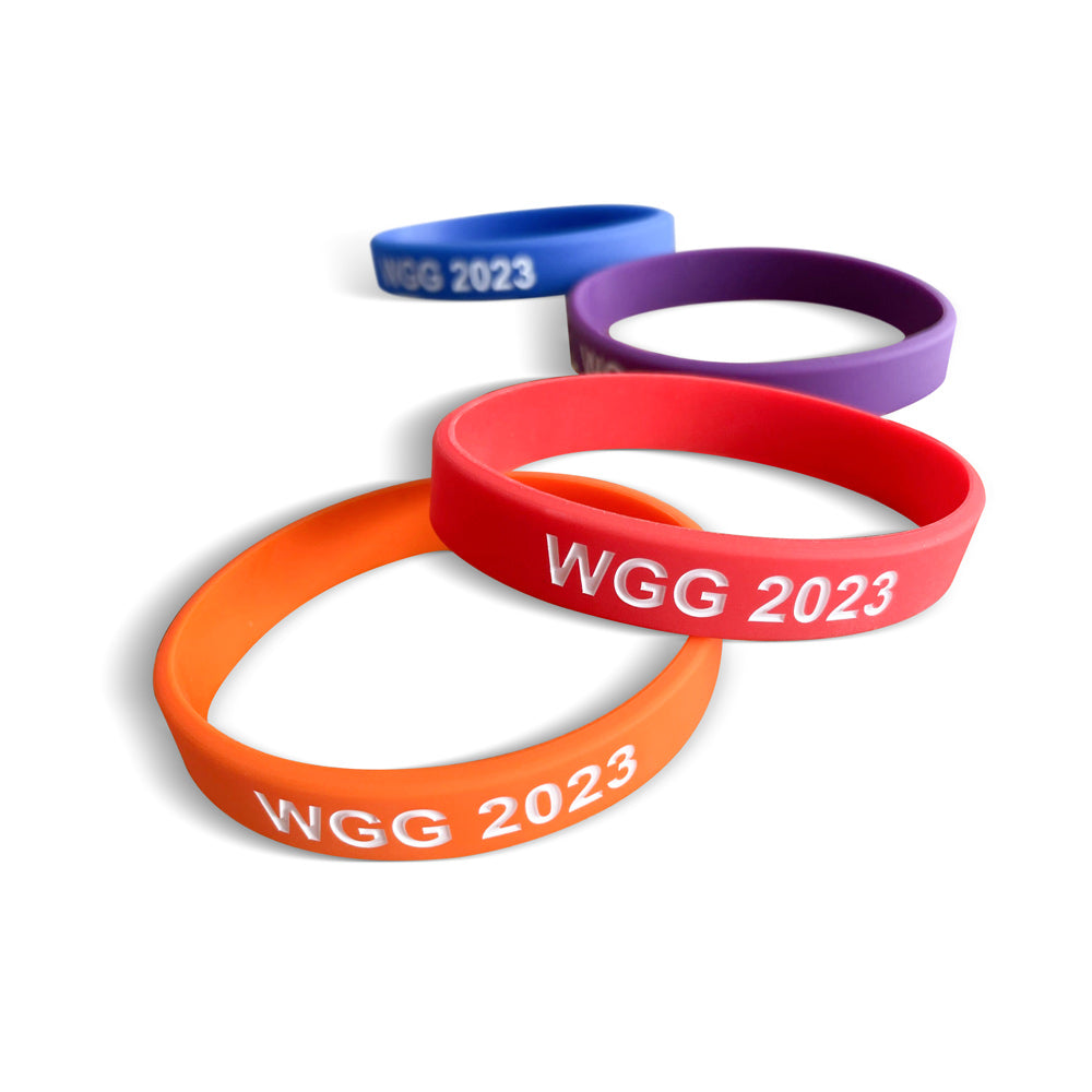 カスタムシリコンリストバンド - ソリッド