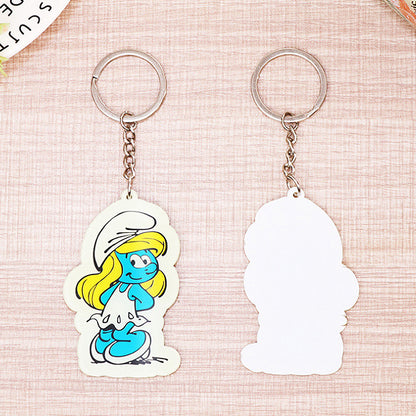 オリジナル蓄光アクリルキーホルダー